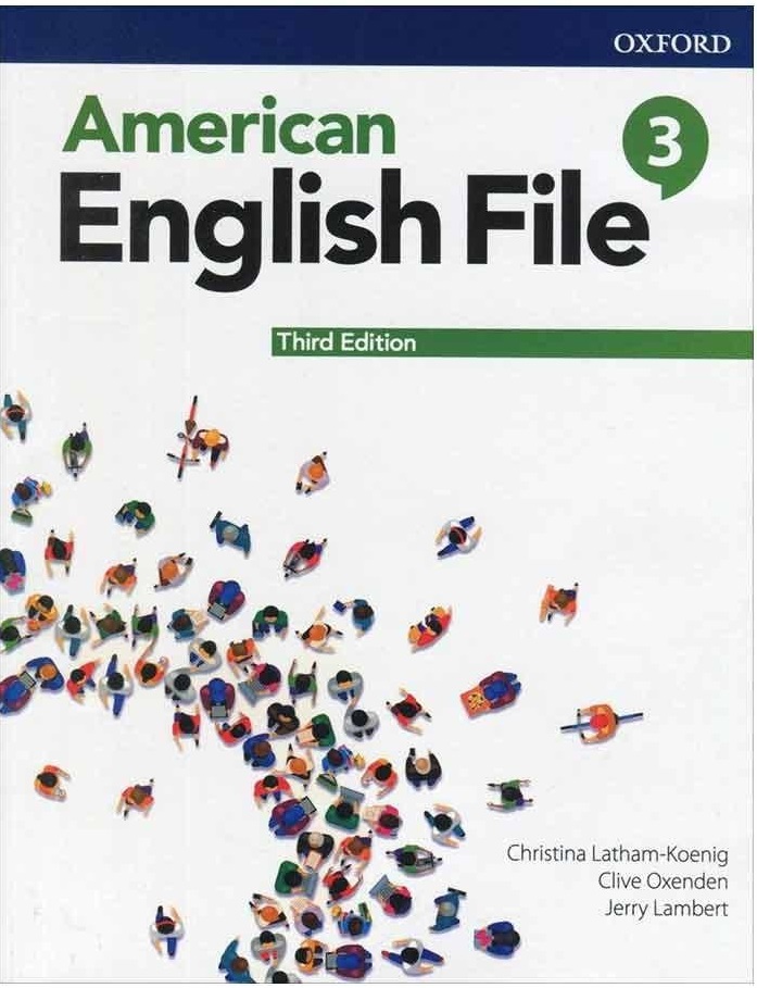 دانلود کتاب امریکن انگلیش فایل ۳ ویرایش سوم  American English file 3